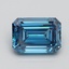 1.95 Ct. Fancy Vivid Blue Emerald Lab Grown Diamond