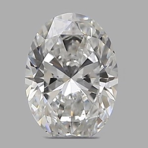 Oval diamond — real photo