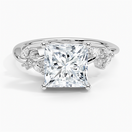 18K White Gold Arden Diamond Ring