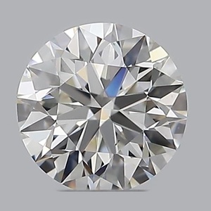 Round diamond — real photo