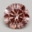 3.14 Ct. Fancy Intense Pink Round Lab Grown Diamond