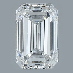 Emerald diamond — real photo