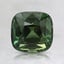 6.7x6.5mm Green Cushion Sapphire