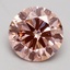 2.00 Ct. Fancy Intense Pink Round Lab Grown Diamond