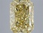 4.09 Ct. Fancy Intense Yellow Radiant Lab Grown Diamond
