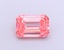 1.61 Ct. Fancy Vivid Pink Emerald Lab Grown Diamond