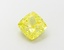 1.05 Ct. Fancy Vivid Yellow Cushion Lab Grown Diamond