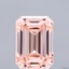 5.30 Ct. Fancy Intense Pink Emerald Lab Grown Diamond
