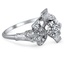 The Auracaria Ring, smalltop view on a hand