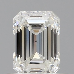 Emerald diamond — real photo