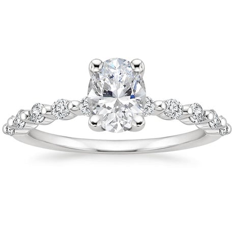 18K White Gold Marseille Diamond Bridal Set (1/2 ct. tw.)