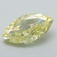 4.14 Ct. Fancy Intense Yellow Marquise Lab Grown Diamond
