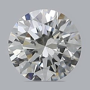 Round diamond — real photo