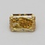 1.00 Ct. Fancy Vivid Yellow Radiant Lab Grown Diamond