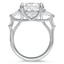 Trillion Trellis Diamond Ring, smallside view
