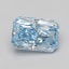 2.09 Ct. Fancy Intense Blue Radiant Lab Grown Diamond