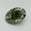 11.05 Ct. Fancy Vivid Green Oval Lab Grown Diamond