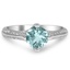 Modern Aquamarine Vintage Ring