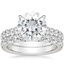 18KW Moissanite Anthology Bridal Set (1 1/5 ct. tw.), smalltop view