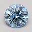 2.05 Ct. Fancy Intense Blue Round Lab Grown Diamond
