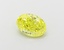 1.03 Ct. Fancy Vivid  Yellow Oval Lab Grown Diamond