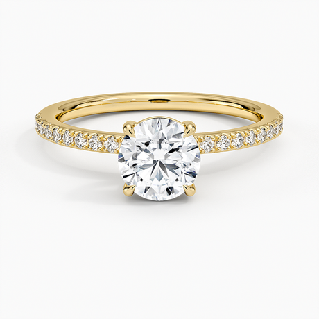 Perfect Fit Half Coverage Diamond Ring