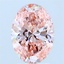 2.06 Ct. Fancy Vivid Pink Oval Lab Grown Diamond