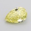 2.01 Ct. Fancy Intense None Yellow Pear Lab Grown Diamond
