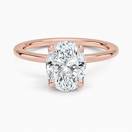 14K Rose Gold Adorned Elodie Perfect Fit Diamond Ring