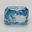 2.72 Ct. Fancy Vivid Blue Radiant Lab Grown Diamond