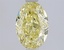 1.55 Ct. Fancy Yellow Oval Lab Grown Diamond