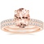 14K Rose Gold Luxe Ballad Perfect Fit Diamond Bridal Set