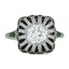 Art Deco Diamond Cocktail Ring