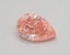 0.76 Ct. Fancy Vivid  Pink Pear Lab Grown Diamond