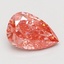 2.05 Ct. Fancy Vivid Pink Pear Lab Grown Diamond