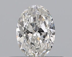 Oval diamond — real photo