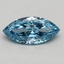 1.00 Ct. Fancy Vivid Blue Marquise Lab Grown Diamond