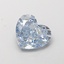 1.00 Ct. Fancy Intense  Blue Heart Lab Grown Diamond