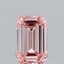 1.04 Ct. Fancy Intense Pink Emerald Lab Grown Diamond