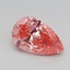 0.81 Ct. Fancy Vivid Pink Pear Lab Grown Diamond