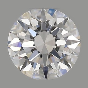 Round diamond — real photo