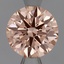 1.03 Ct. Fancy Intense Orange Round Lab Grown Diamond