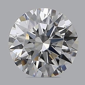 Round diamond — real photo