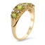 The Cammy Ring, smalltop view on a hand