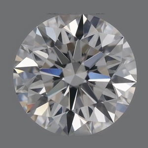 Round diamond — real photo