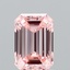 2.07 Ct. Fancy Intense Pink Emerald Lab Grown Diamond