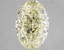 3.02 Ct. Fancy Intense Yellow Oval Lab Grown Diamond
