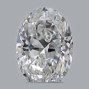 Oval diamond — real photo