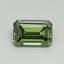 5.04 Ct. Fancy Vivid Green Emerald Lab Grown Diamond