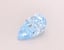 0.37 Ct. Fancy Vivid Blue Pear Lab Grown Diamond